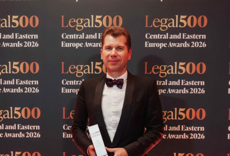 Roman Marchenko Named Lawyer of the Year in Ukraine by The Legal 500 CEE Awards 2026